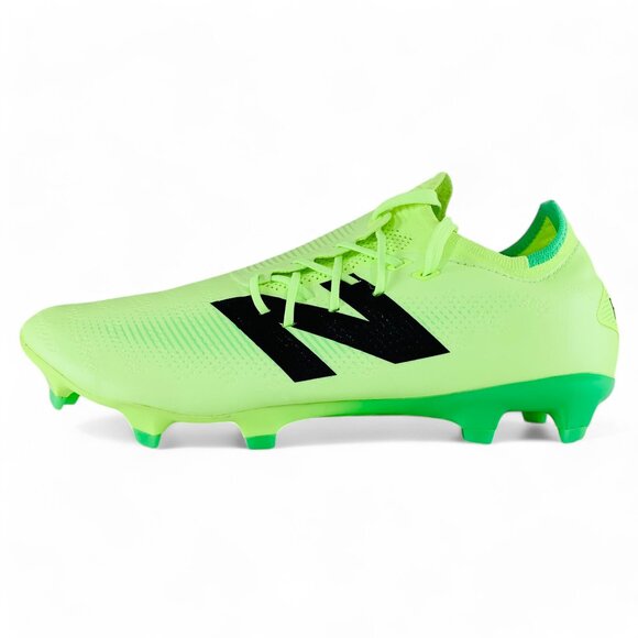 New Balance Furon Pro FG v7+ Bleached Lime Green Men's Soccer Cleats SF1FL75 - Picture 1 of 8